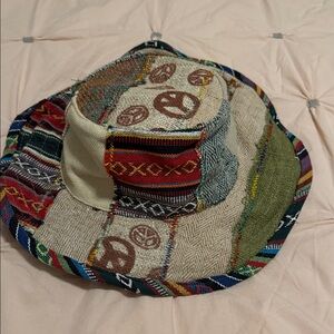 Multicolor Patchwork Bucket Hat